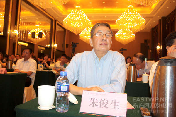 中國可再生能源學(xué)會產(chǎn)業(yè)工業(yè)委員會朱俊生主任