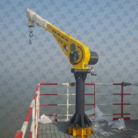 中際聯(lián)合3slift海上平臺吊機 船舶起重機 微型吊機圖片1