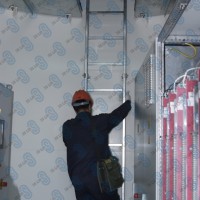 中際聯(lián)合3SLift風電云梯，高空作業(yè)攀爬設備圖片1